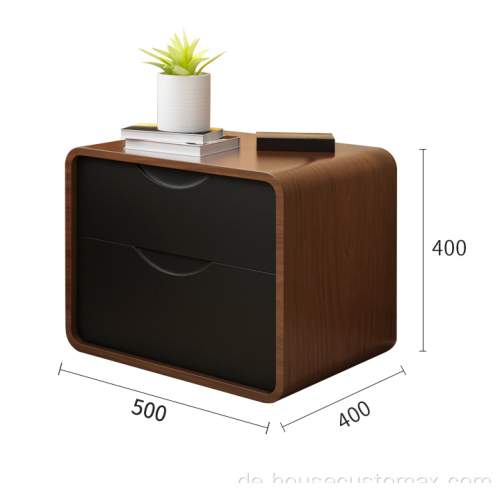 Aufbewahrungsbox Nachttisch Holz Spind Schlafzimmer Nachttisch